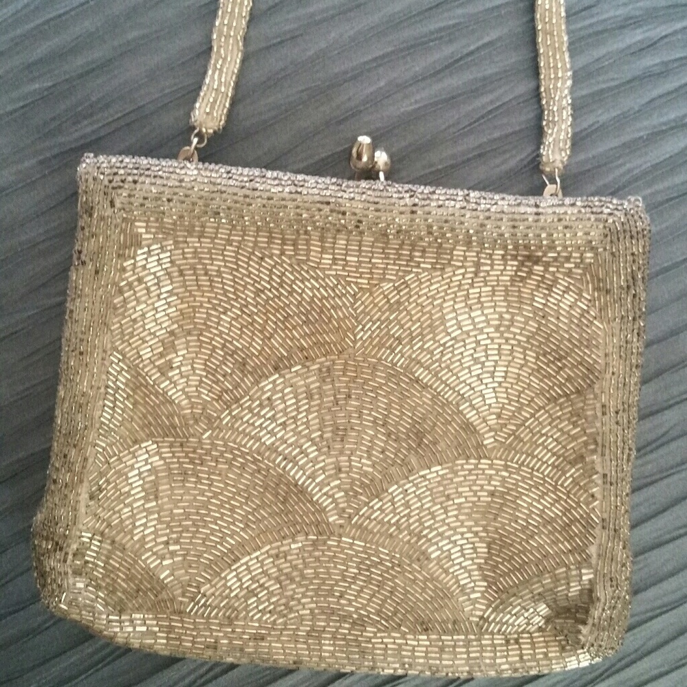 Vintage Beaded Evening Purse